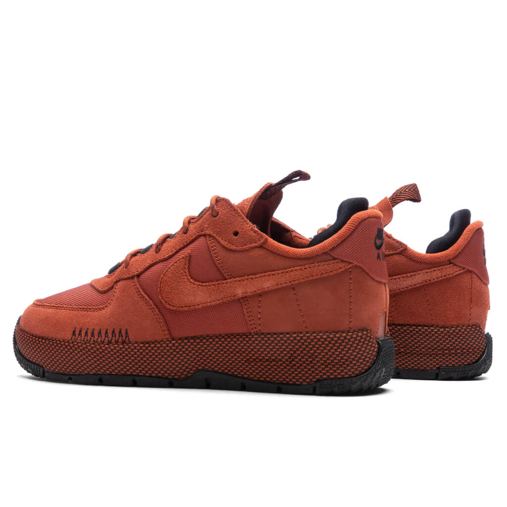 Womens Air Force 1 Wild Rugged Orange Black