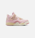Air Jordan 4 Retro Pink Pearl And Iced Carmine Preschool Lifestyle Shoe Pearl Pink Iced Carmine Coconut Milk