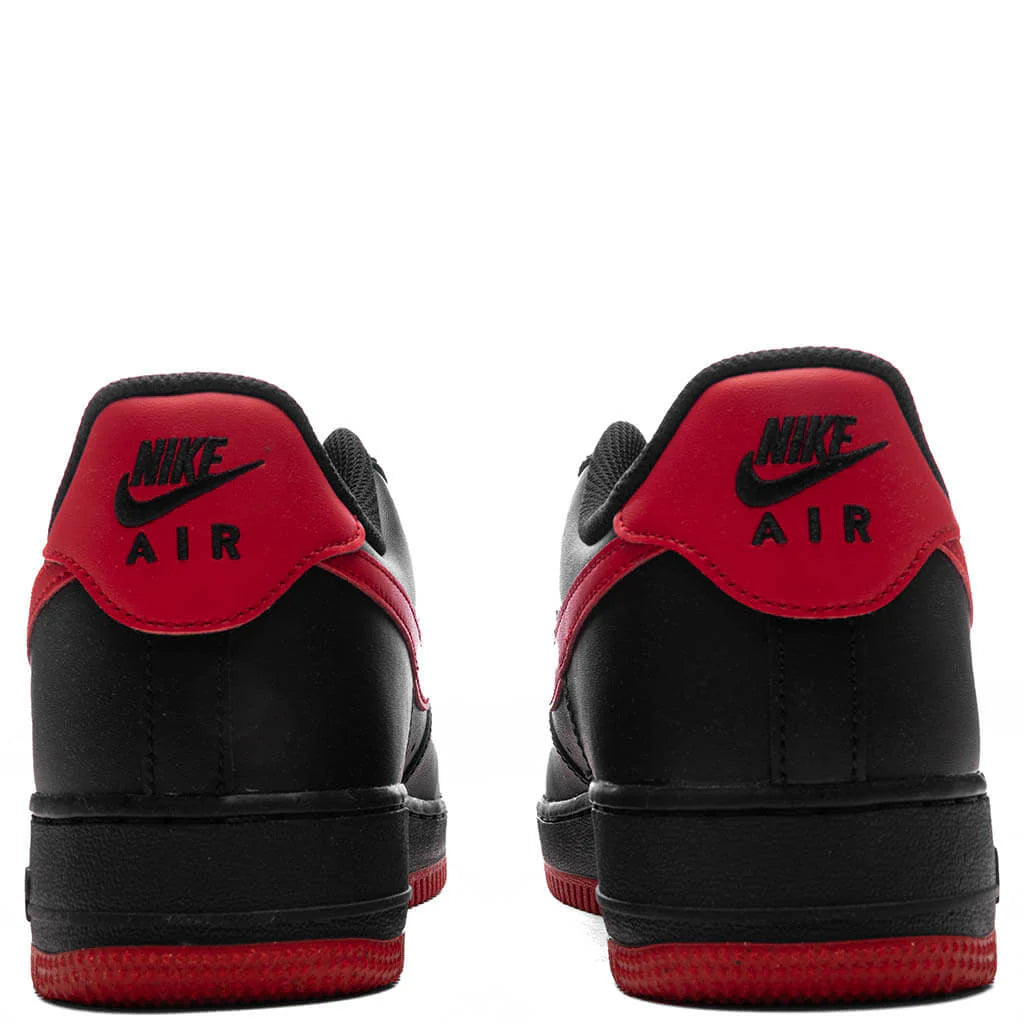 Air Force 1 07 Black University Red Black