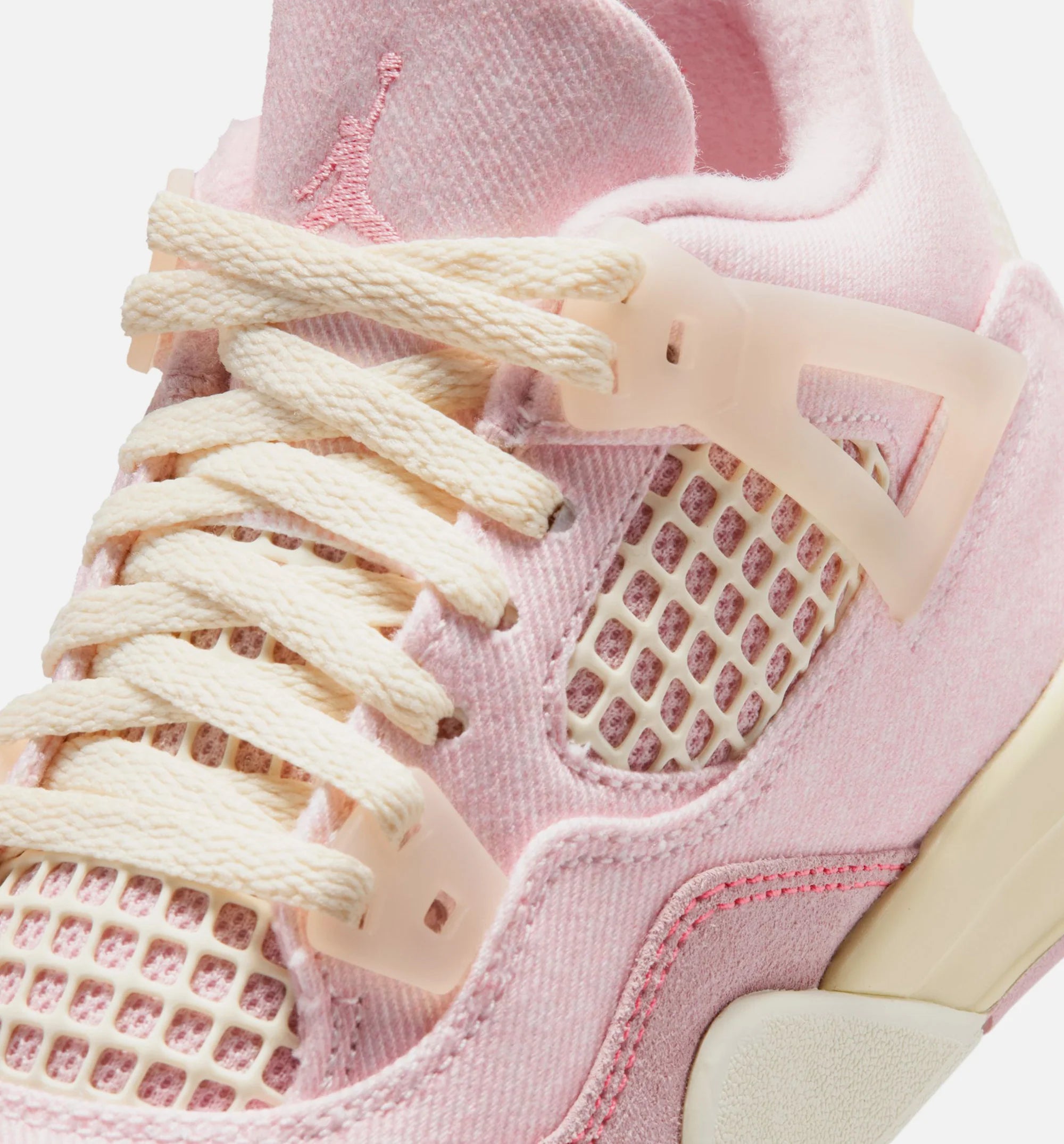 Air Jordan 4 Retro Pink Pearl And Iced Carmine Preschool Lifestyle Shoe Pearl Pink Iced Carmine Coconut Milk
