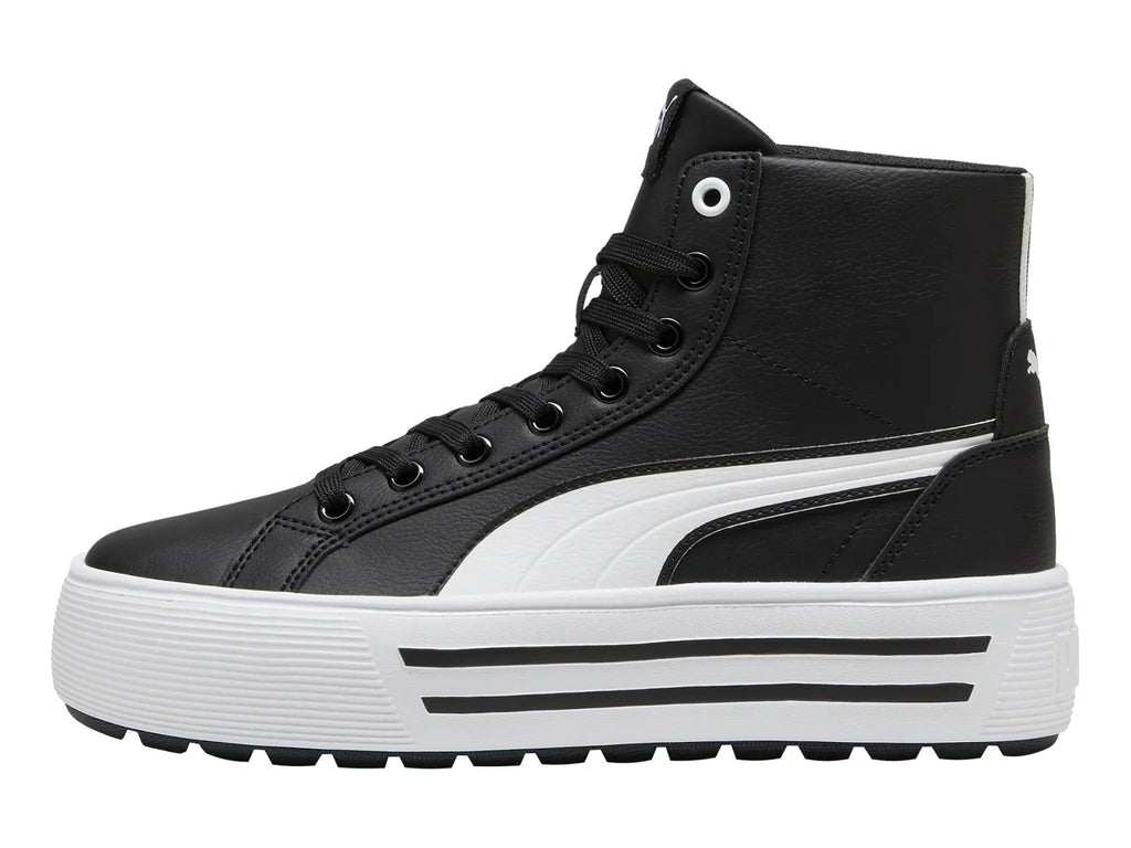 Tenis PUMA Kaia 20 Mid SL Negro y Blanco para Mujer