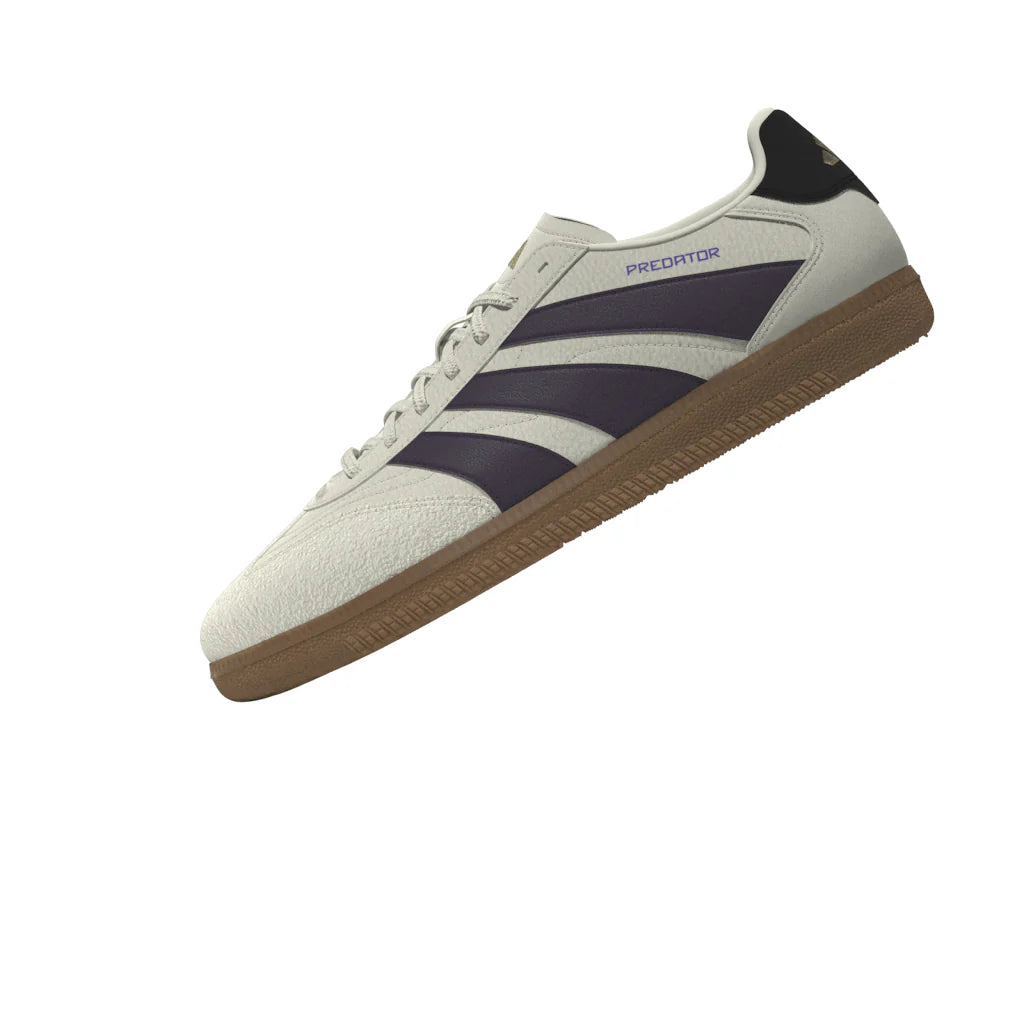 adidas Predator Freestyle Indoor Shoes Ivory Aurora Plum Gold Metallic