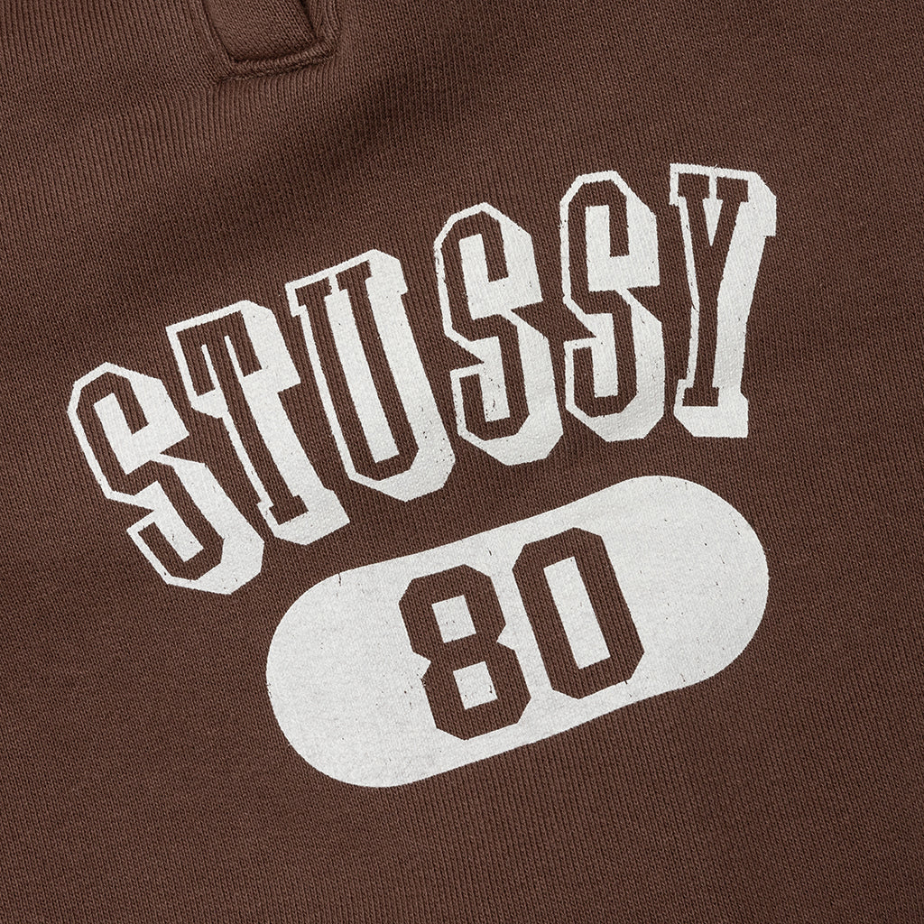 Stussy 80 Fleece Pant Brown