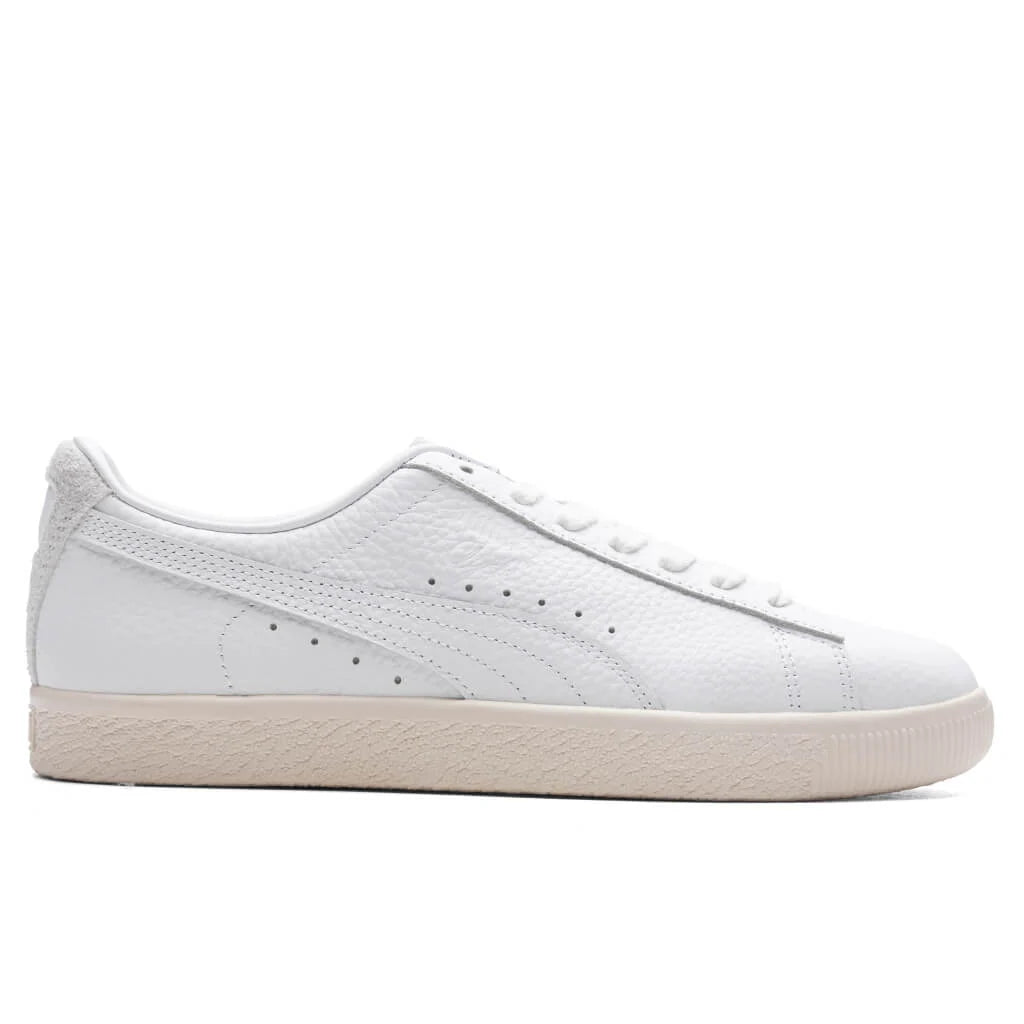 Clyde Premium White Frosted Ivory