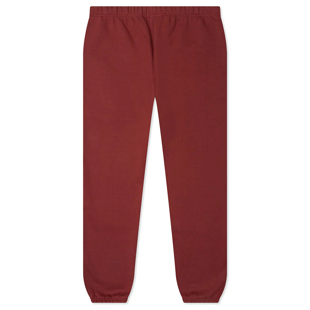 Fleece Essential Sweatpant Crimson
