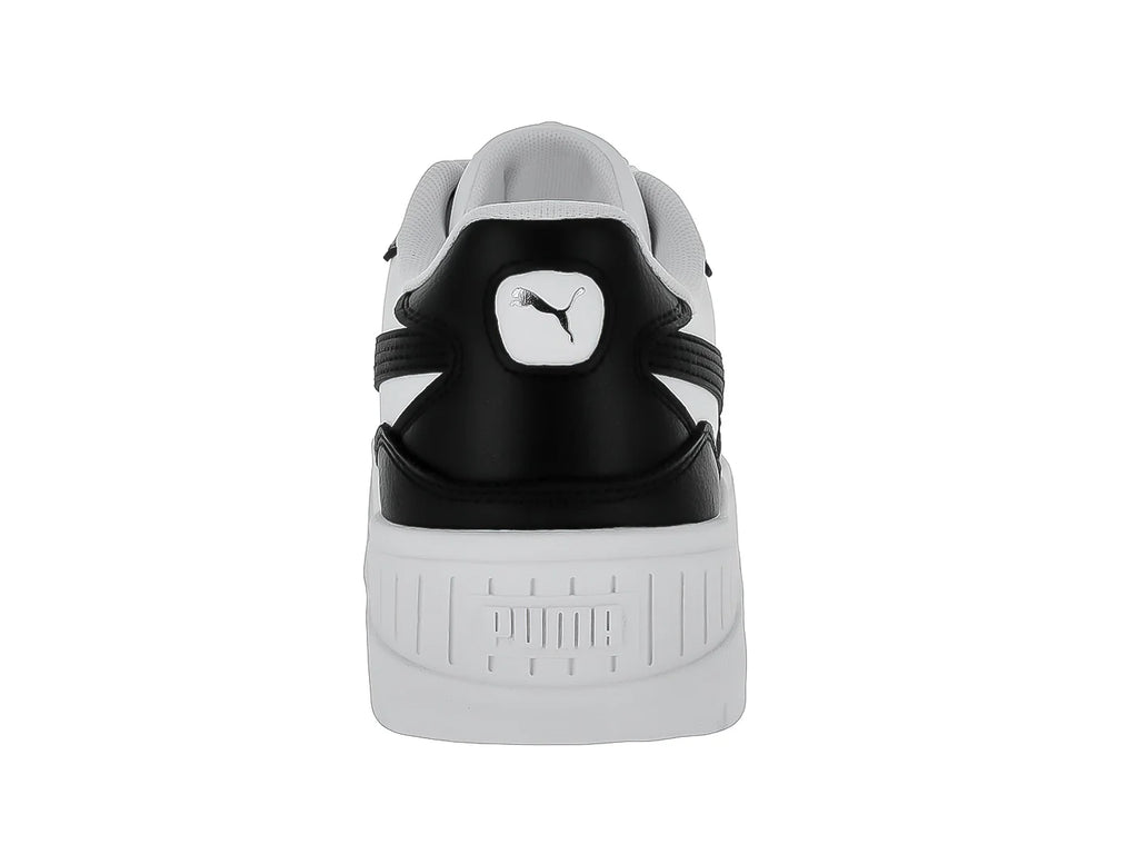 Tenis PUMA Carmen II Idol Blanco Negro y Plata para Niña
