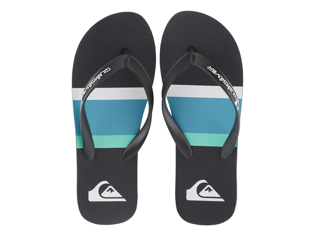 Sandalias Quiksilver Molokai Stripe Negro para Hombre