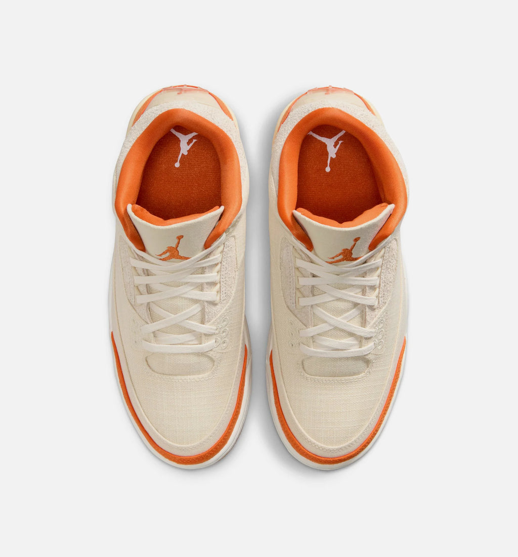 Air Jordan 3 Retro Starfish Womens Lifestyle Shoe Fossil Starfish Sail