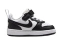 Tenis Nike Court Borough Low Recraft Blanco y Negro para Niño