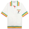 Short Sleeve Cuban Collar Shirt White