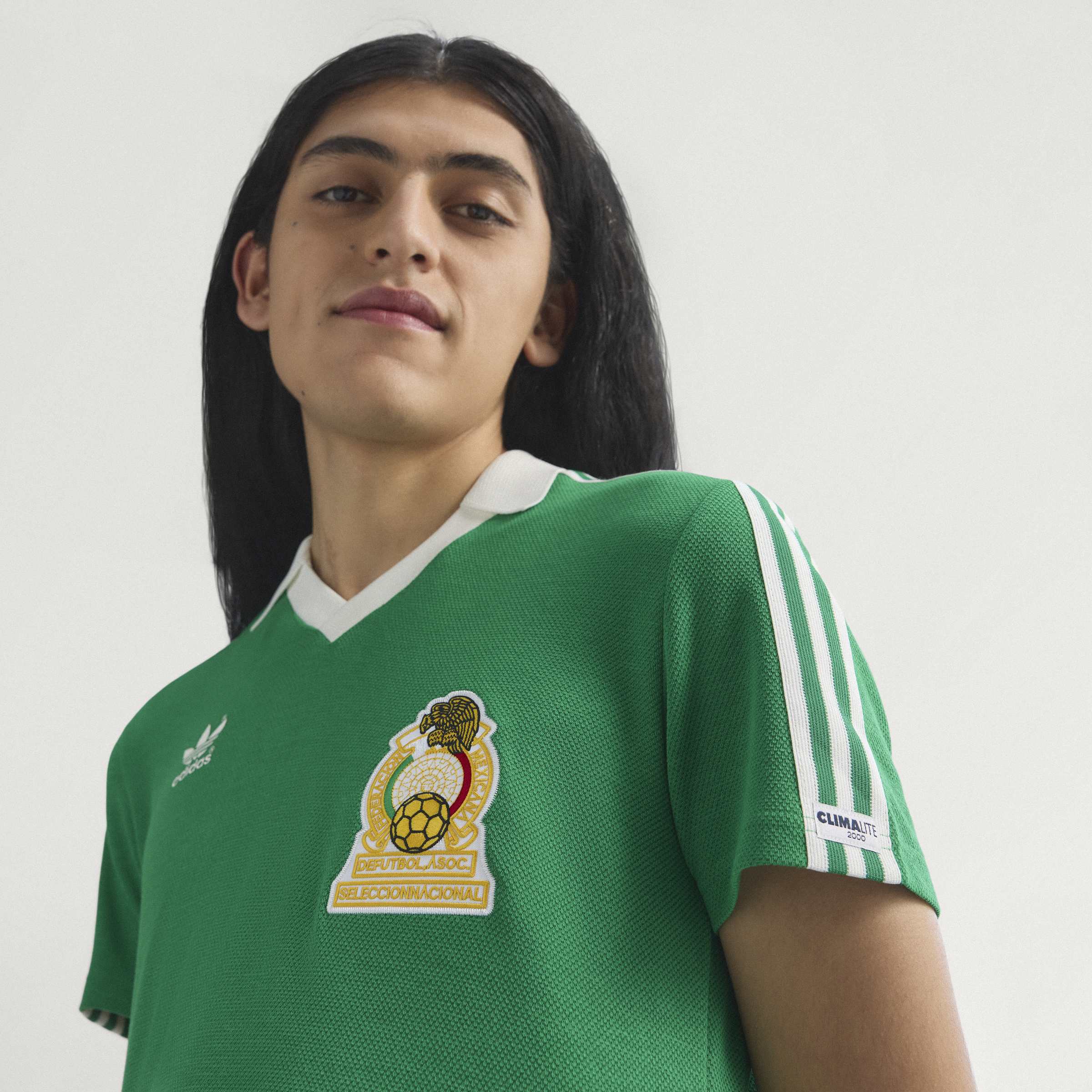 adidas Mexico Home Mens Soccer Jersey 1986 Green