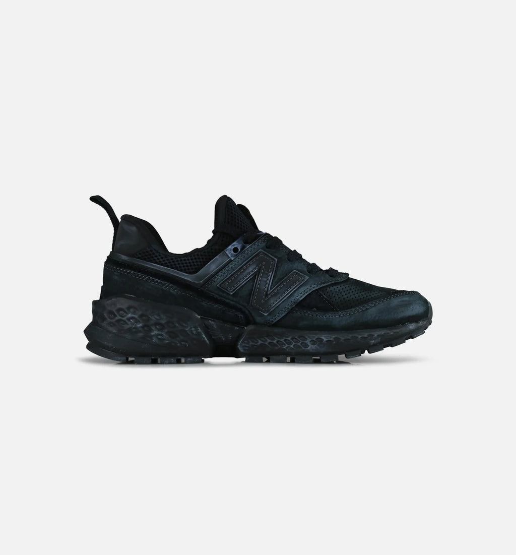 574 Sport Mens Shoe Black Grey Navy
