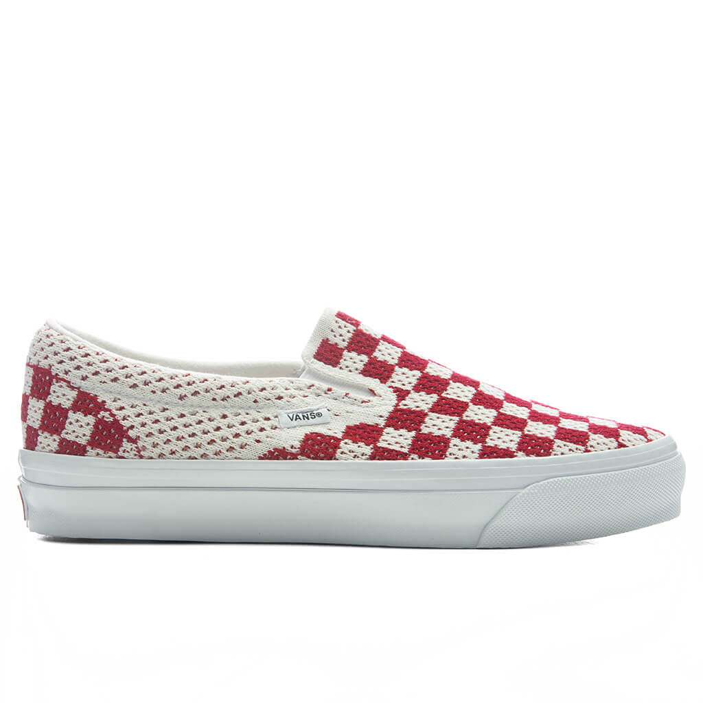 Premium LX Classic Slip On 98 EK Checkerboard Red