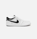 Air Jordan 1 Low 85 Metallic Black Mens Lifestyle Shoe White Black Neutral Grey
