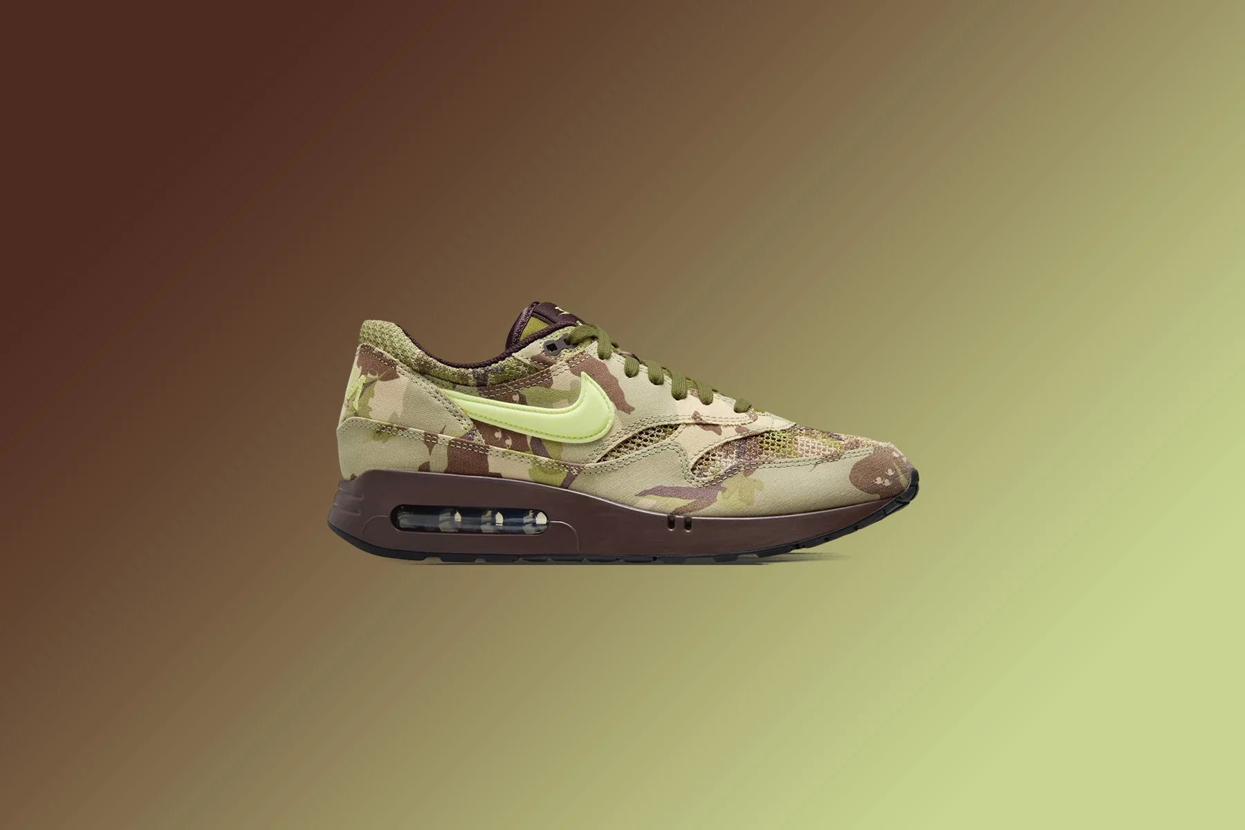Air Max 1 86 OG Camo Earth Light Lemon Twist Oil Green Black