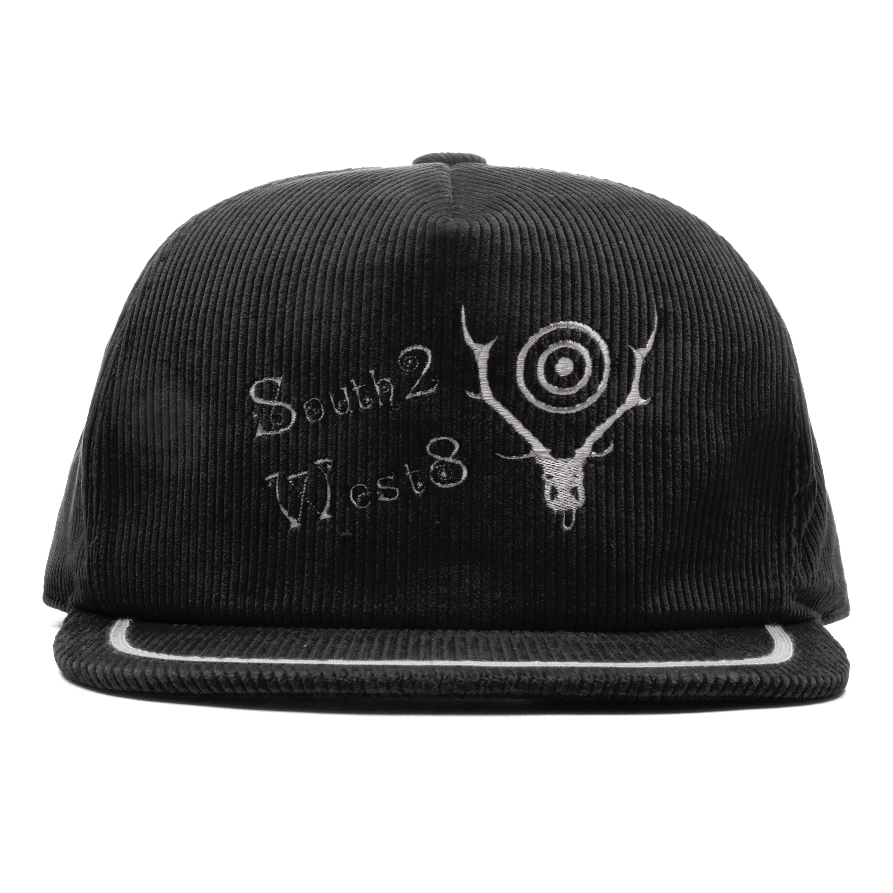 Corduroy Trucker Cap Black