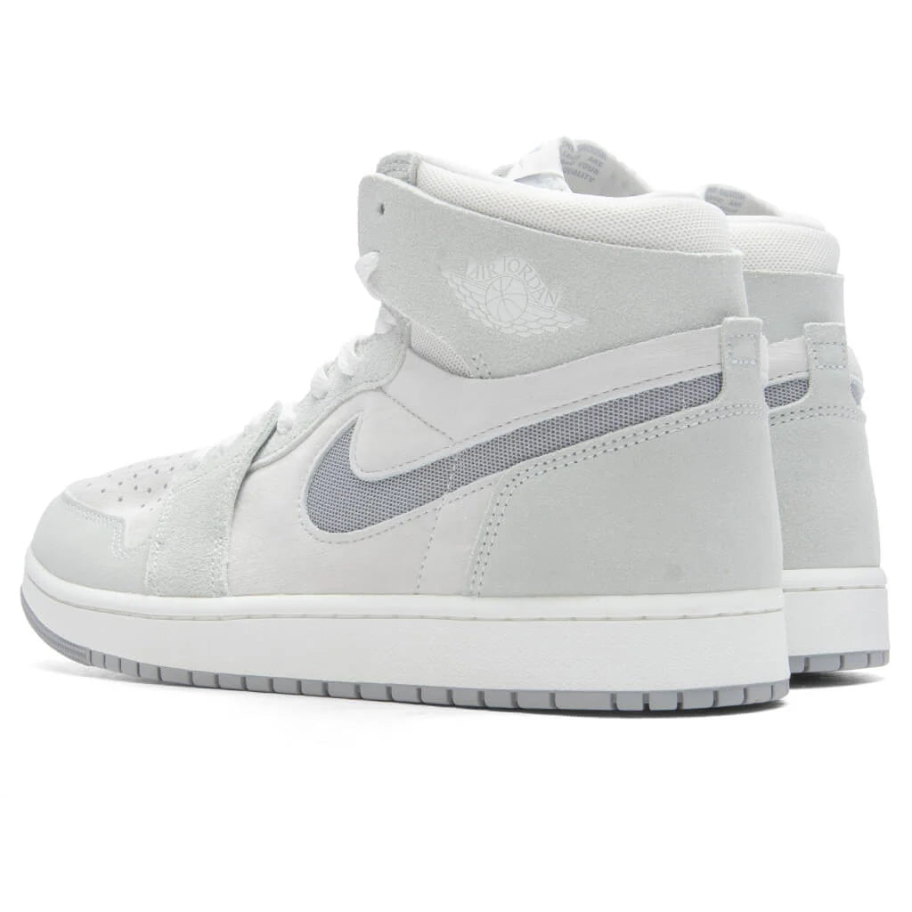 Air Jordan 1 Zoom CMFT 2 Summit White Particle Grey Light Silver