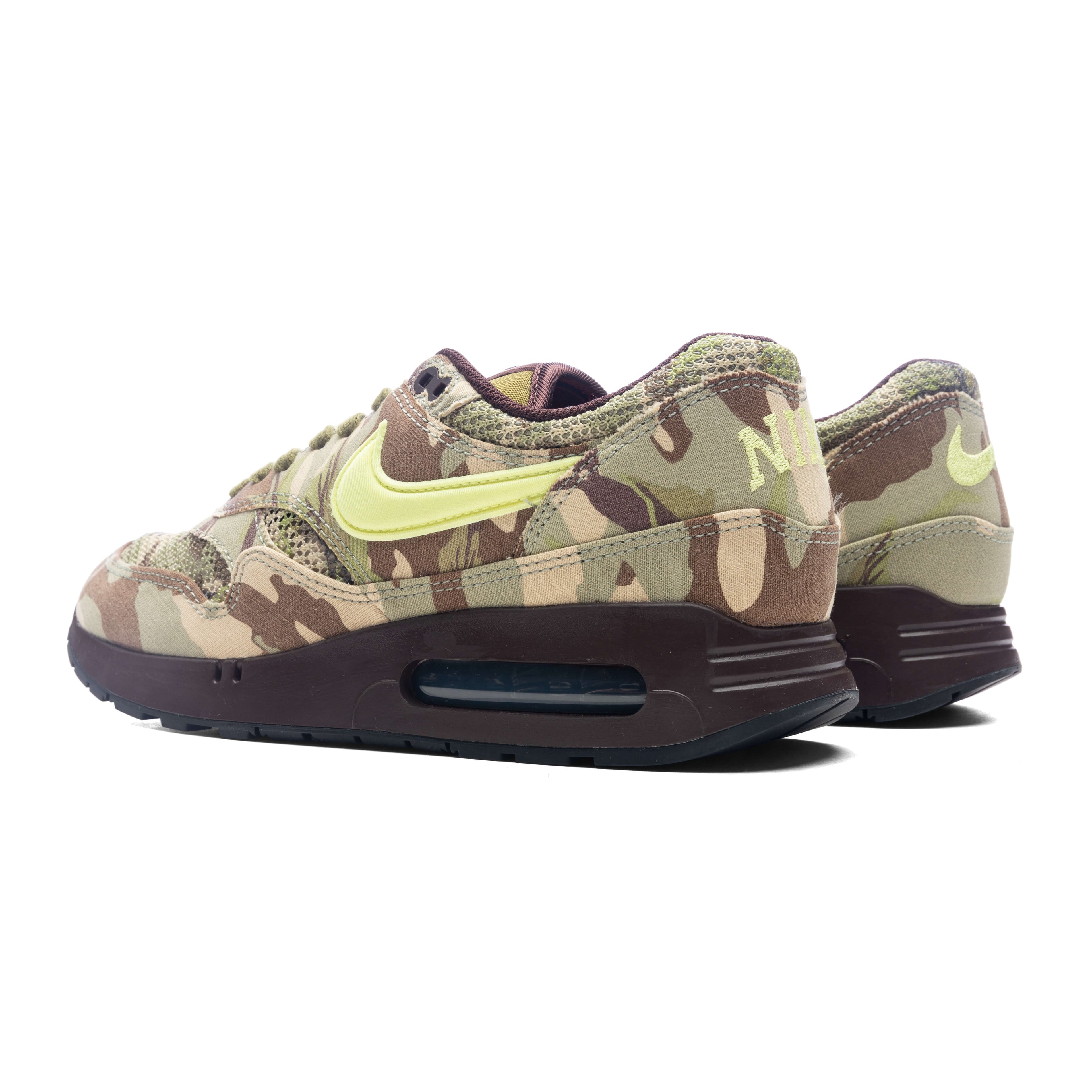 Air Max 1 86 OG Camo Earth Light Lemon Twist Oil Green Black