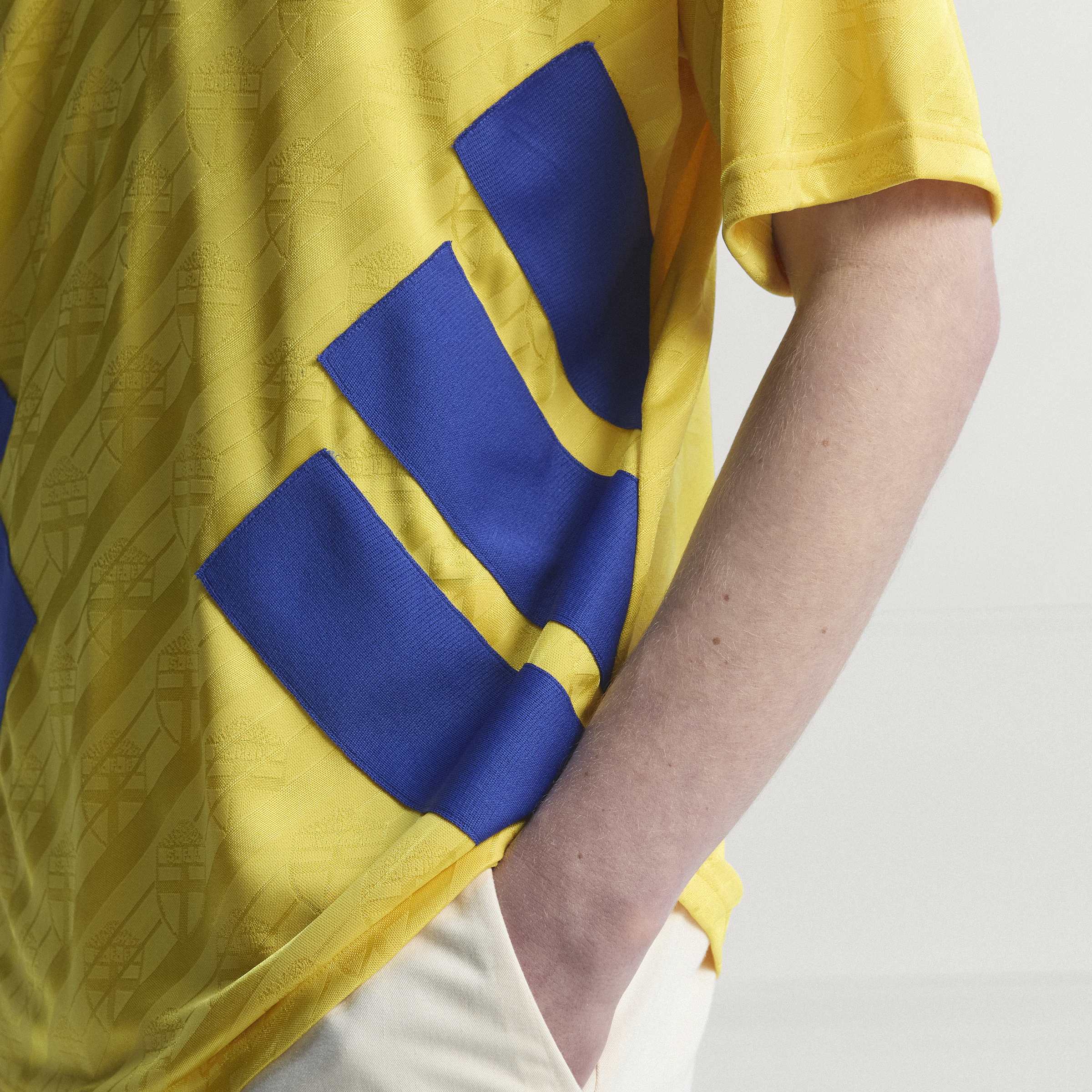 adidas Sweden Home 1994 Mens Soccer Jersey Yellow
