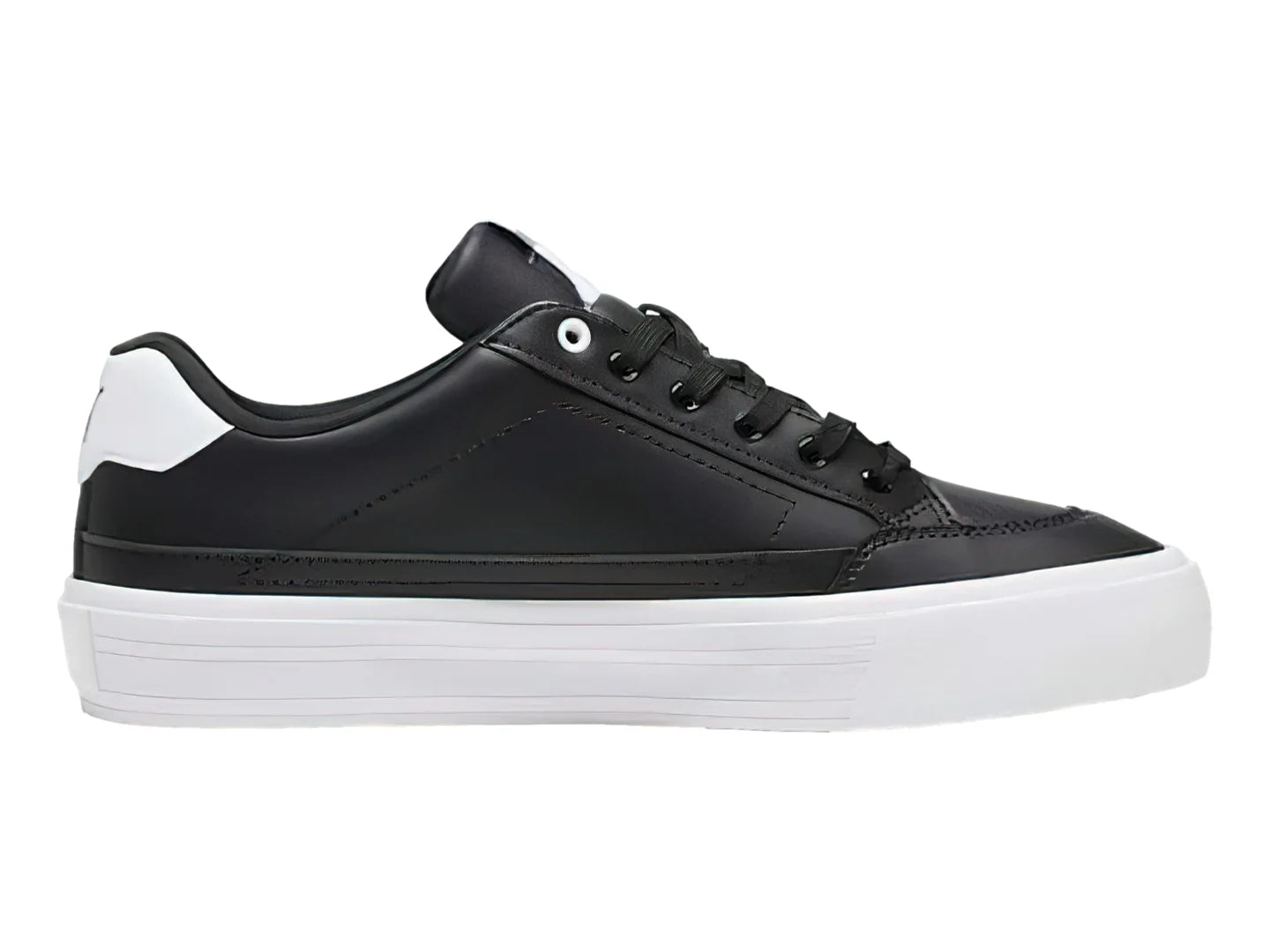 Tenis PUMA Court Classic Vulc Negro y Blanco para Hombre