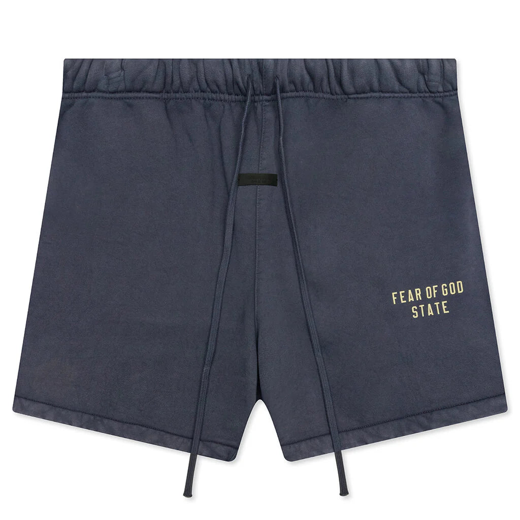 Heavy Fleece Soccer Short Marine