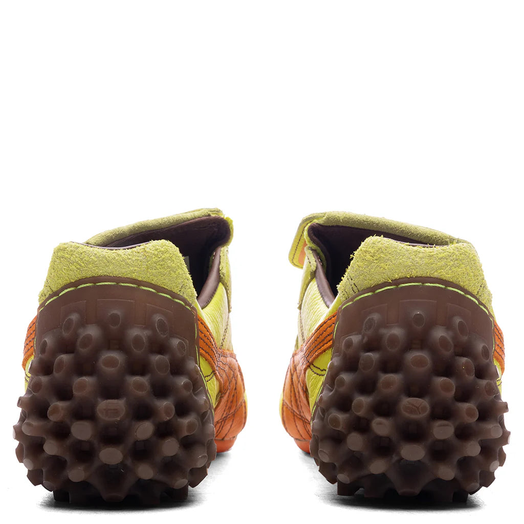 Puma x Fenty Womens Avanti LS Stitched Lime Sheen Pumpkin Pie
