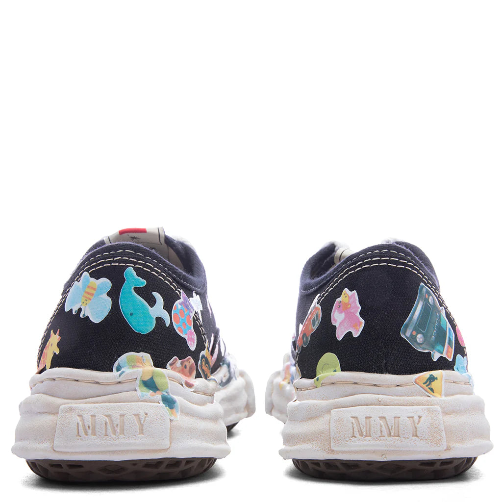 Baker Low OG Sole Canvas Stickers Print Black