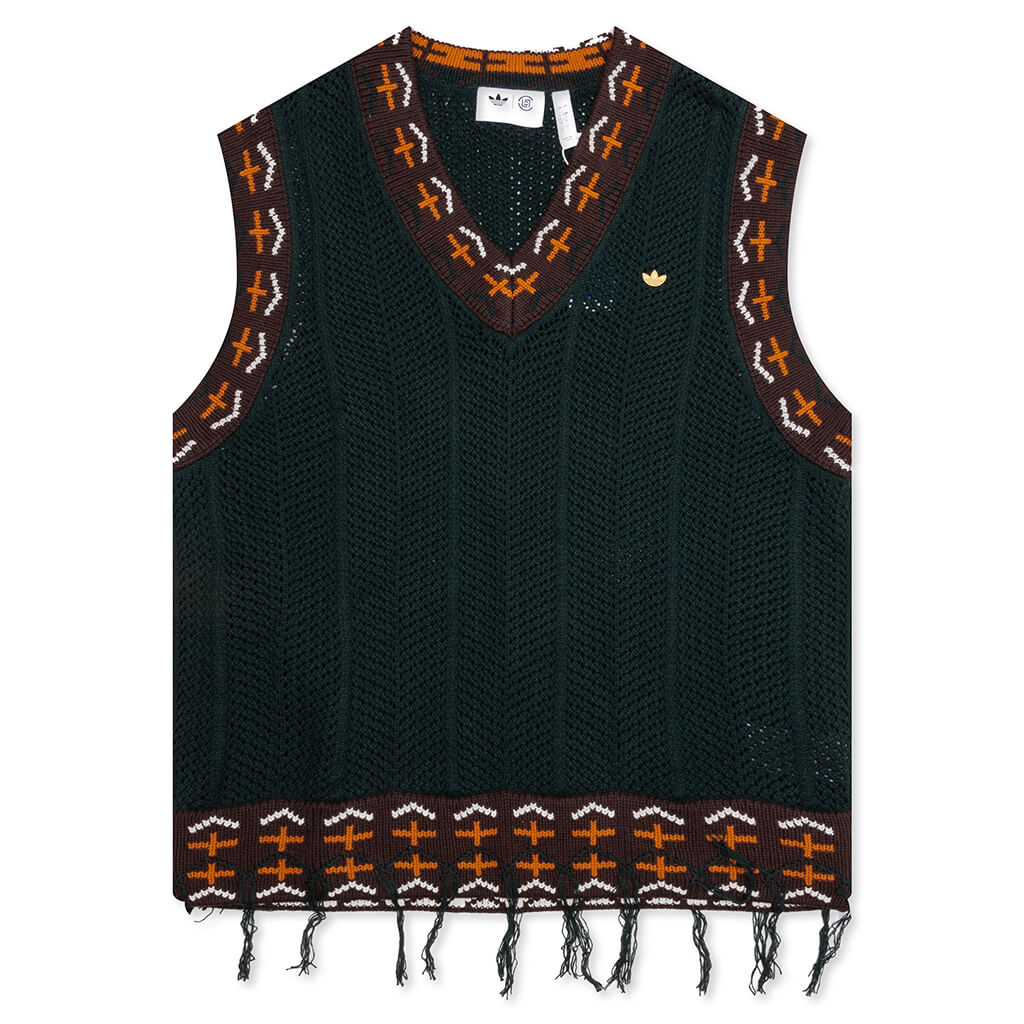 Adidas Originals x CLOT Knit Vest by Edison Chen Green Night