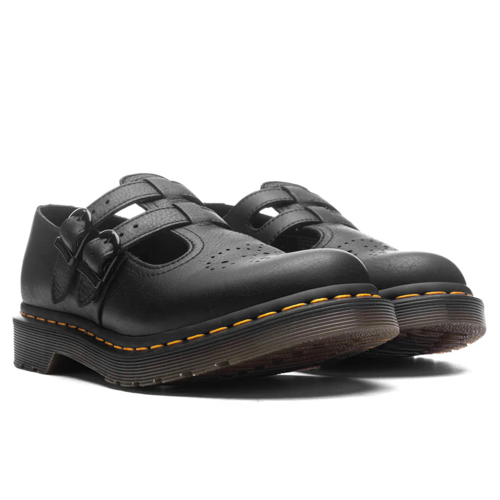 8065 Virginia Leather Mary Jane Black