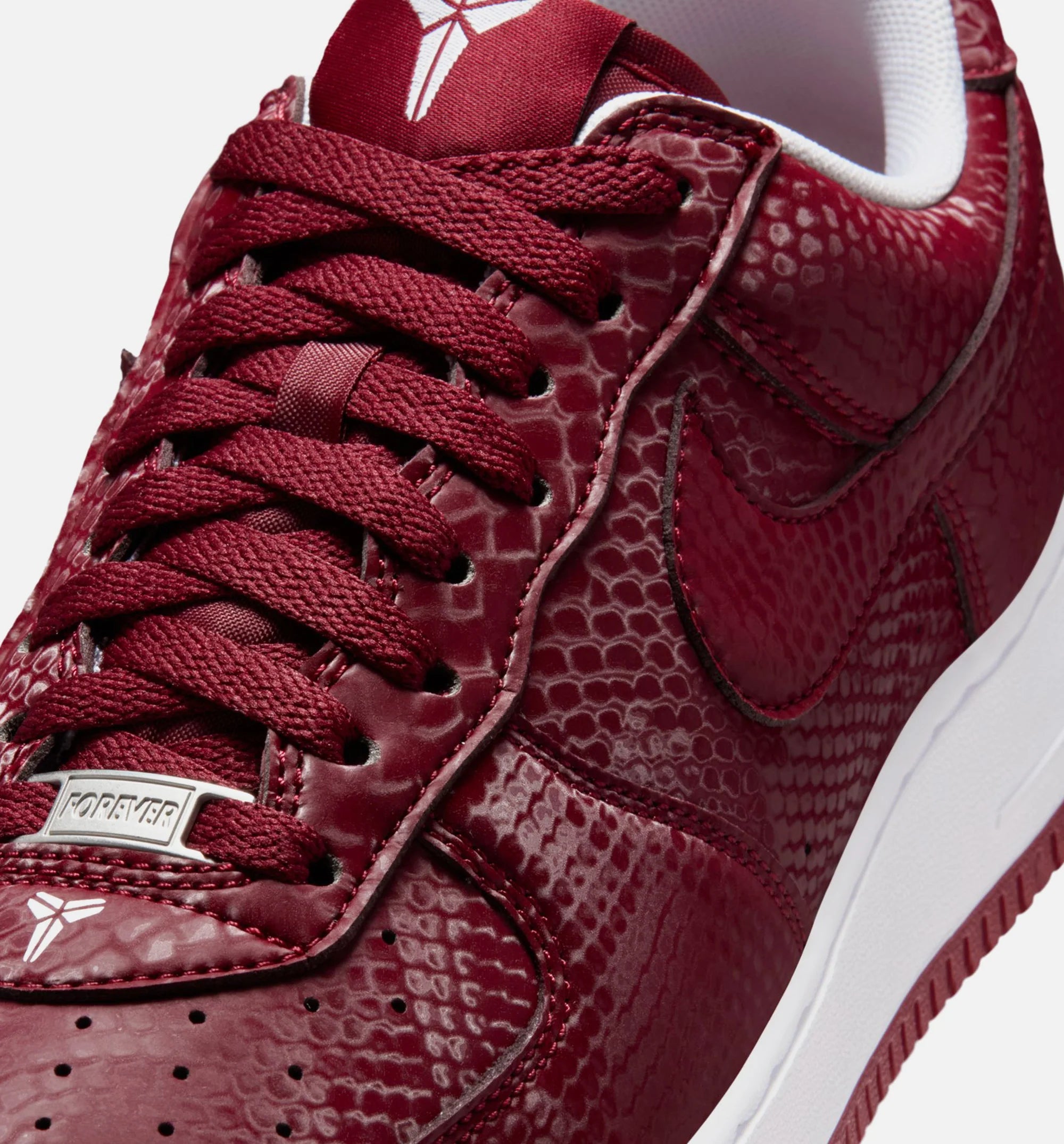 Kobe Air Force 1 Low Merion Mens Lifestyle Shoe Team Red White