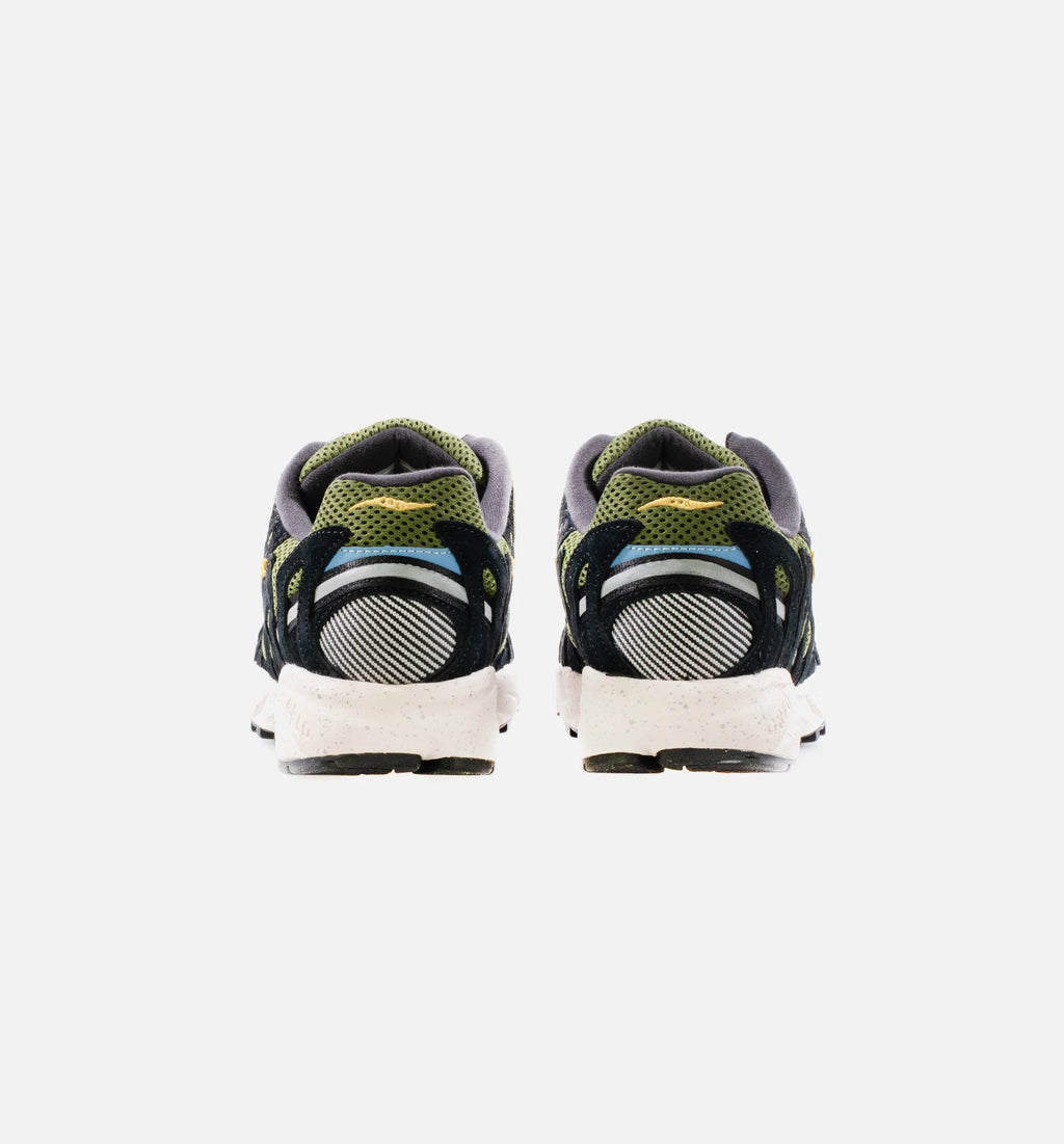 Grida Azura 2000 Mens Running Shoe Black Yellow