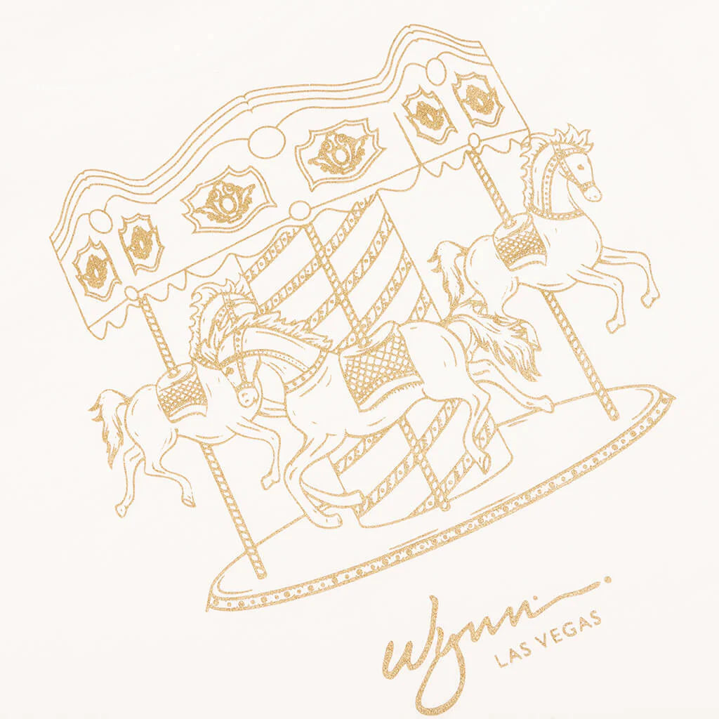 Feature x Wynn Carousel Crewneck Cannoli Cream