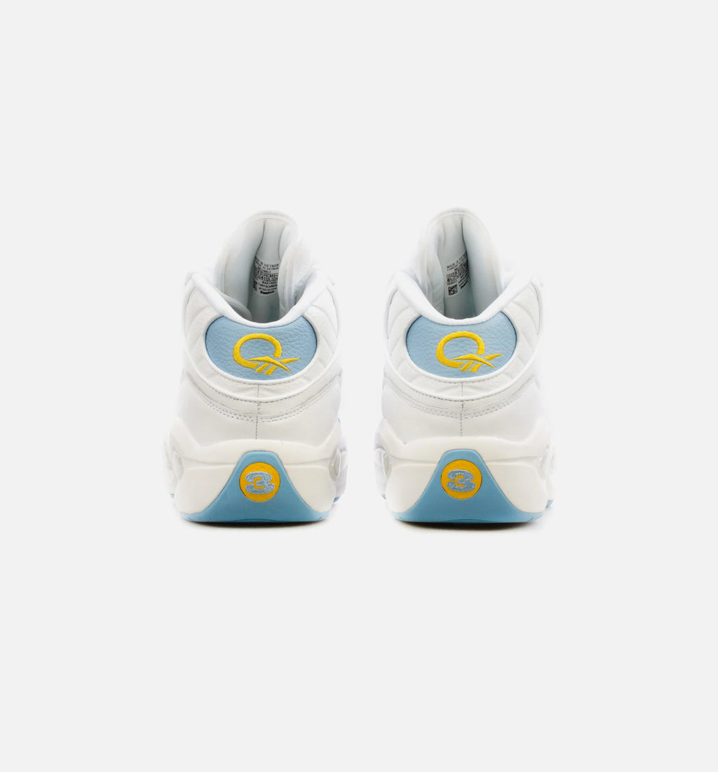 Question Mid Mens Lifestyle Shoe White Blue
