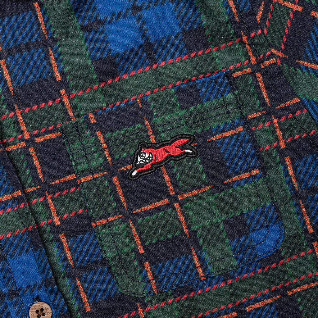 Kids Explore L S Woven Plaid