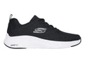 Tenis Skechers Vapor Foam Negro con Blanco para Mujer
