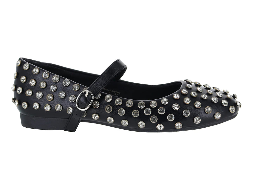 Flats ROZE Negro para Mujer
