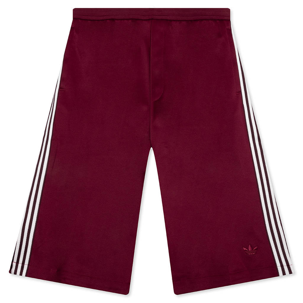 Adidas x Wales Bonner Track Shorts Collegiate Burgundy