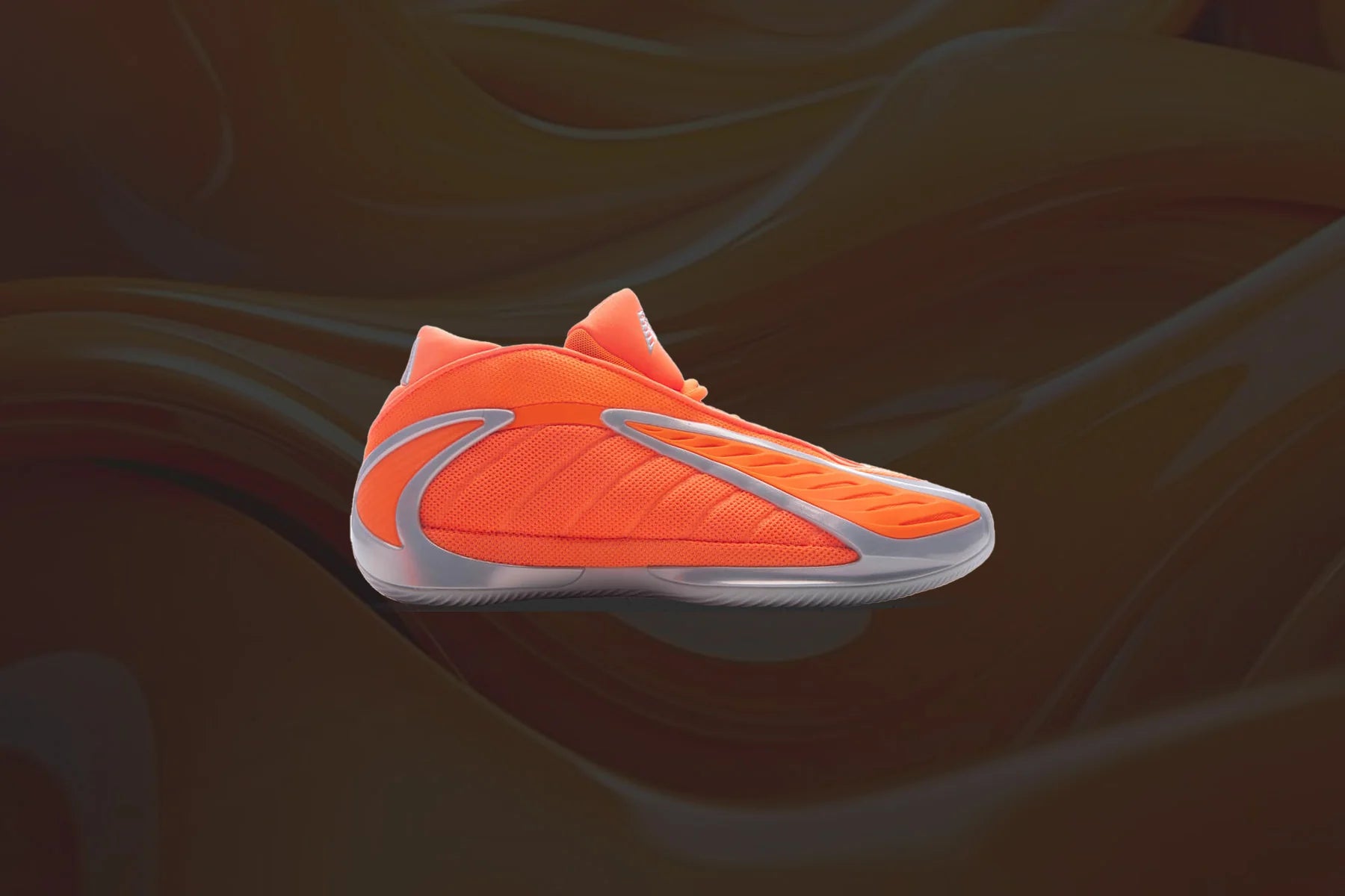 Anthony Edwards 2 Lucid Orange Silver Metallic Grey One