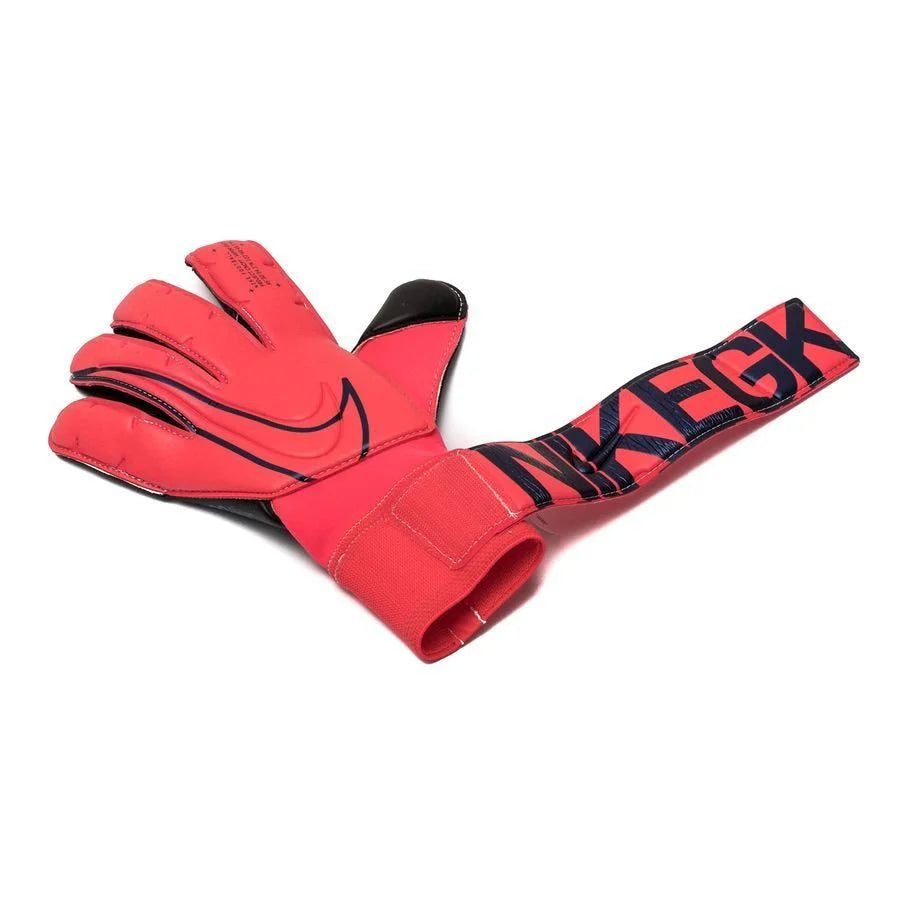 Nike GS Vapor Grip3 Goalkeeper Gloves Laser Crimson Black
