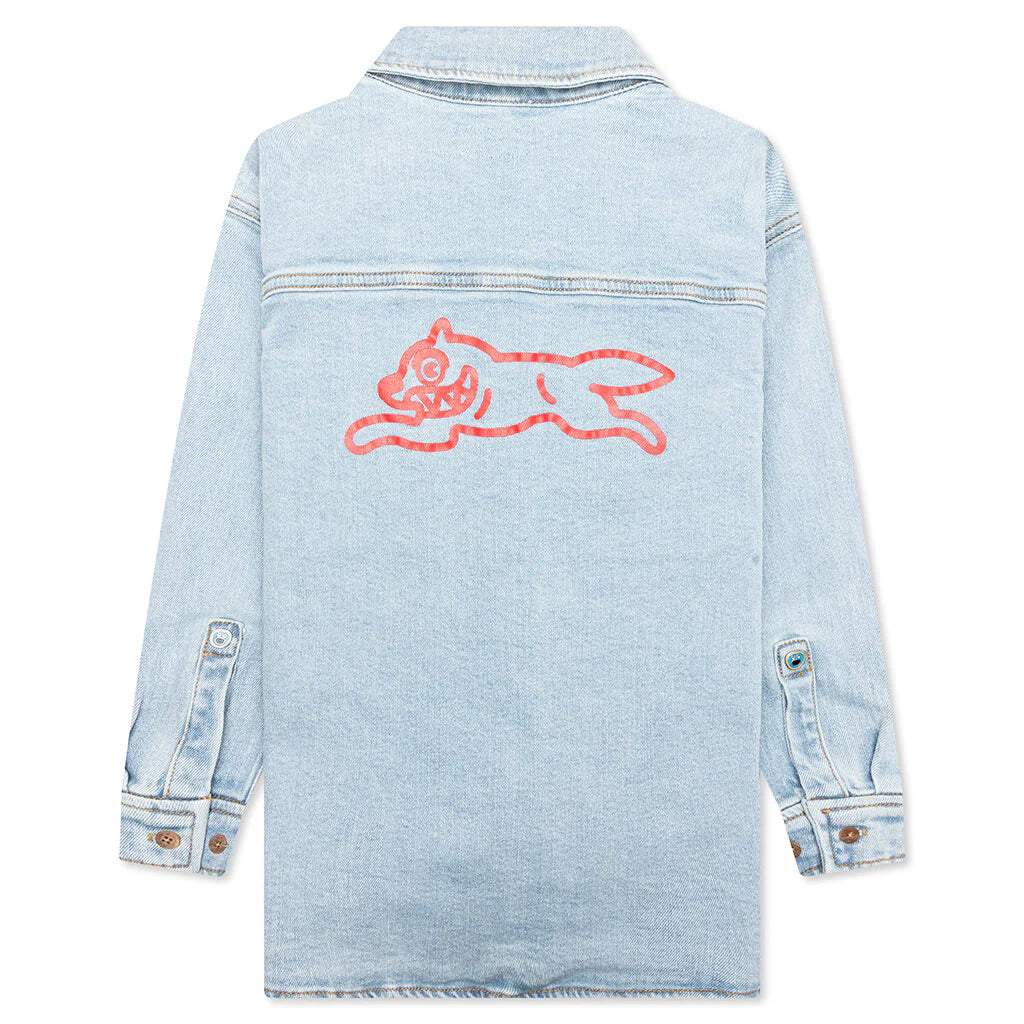 Kids Oversized Waterfall Shirt Jacket Fresh Air