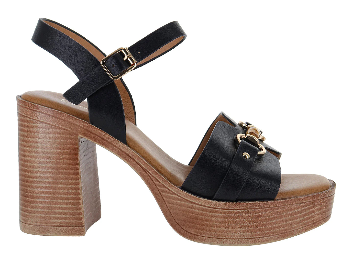 Sandalias ROZE Negro para Mujer