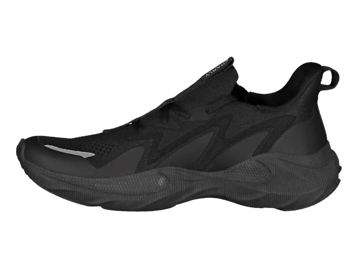 Tenis Charly Negro y Plata para Hombre