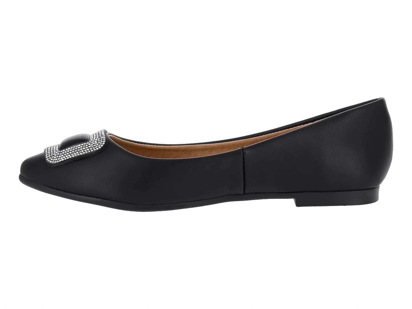 Zapatos Ballerina Luna Rosa Negro para Mujer