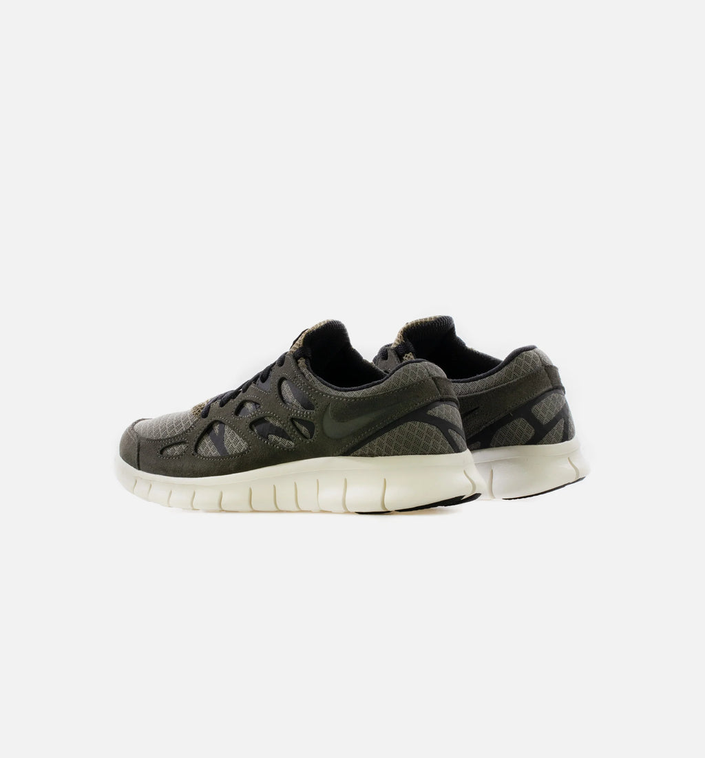 Free Run 2 Mens Running Shoe Olive Sail
