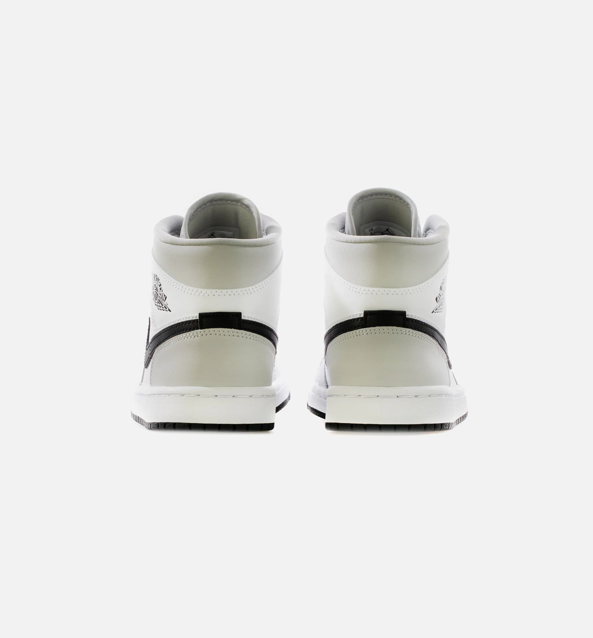 Air Jordan 1 Mid Light Smoke Grey Womens Lifestyle Shoe White Light Smoke Grey Black Limit One Per Customer