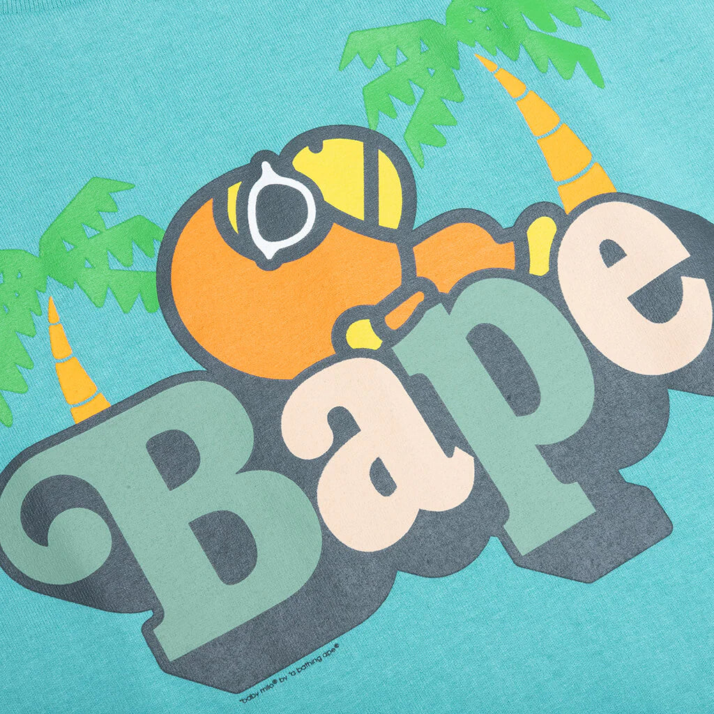 Colors Milo on Bape Summer Tee Blue