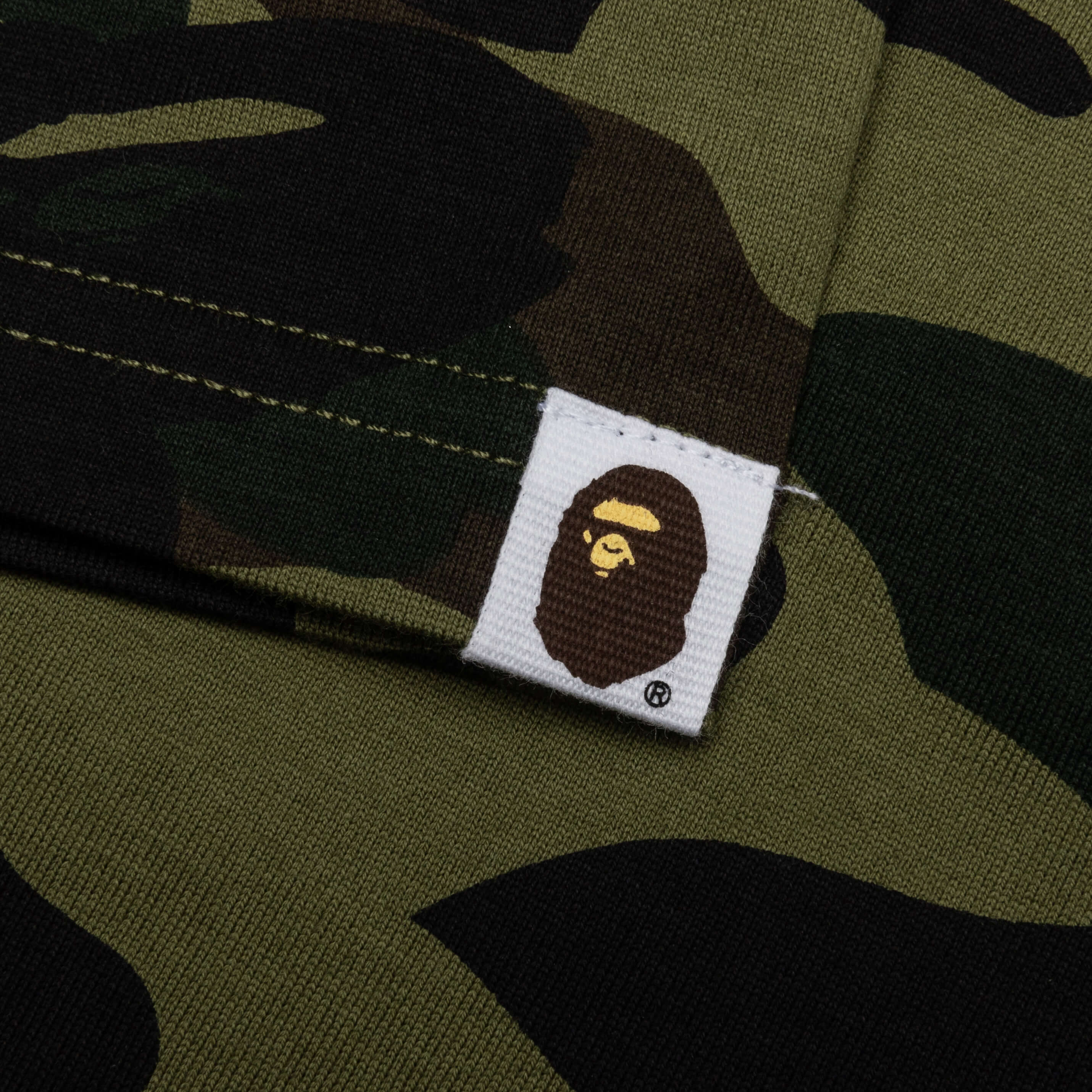 Kids 1st Camo one Point Tee Green