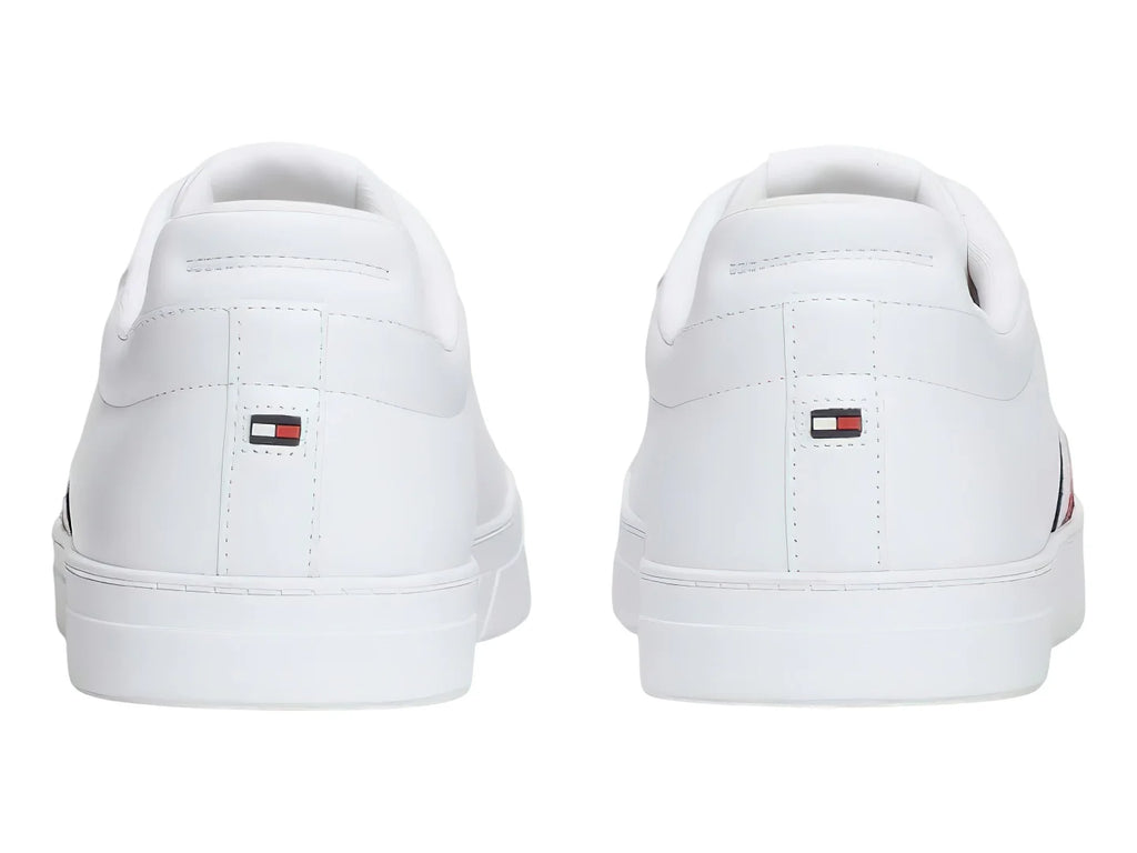 Tenis Tommy Hilfiger Icon Court Leather Blancos para Hombre