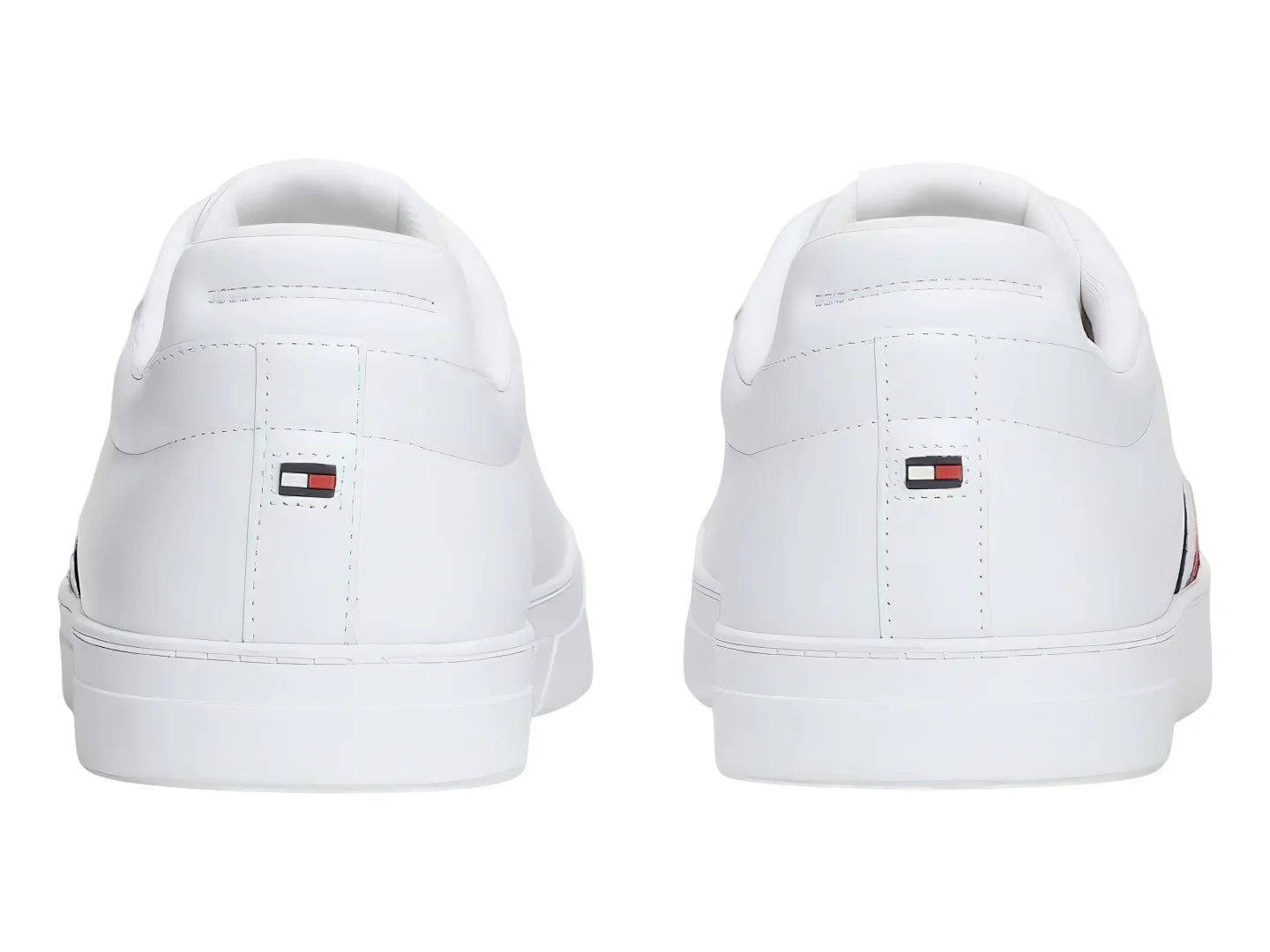 Tenis Tommy Hilfiger Icon Court Leather Blancos para Hombre