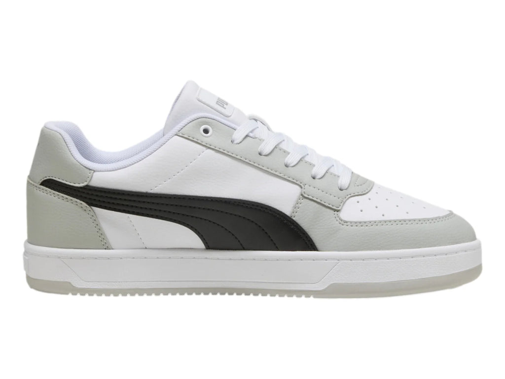 Tenis PUMA Caven 20 Gris Negro y Blanco para Hombre
